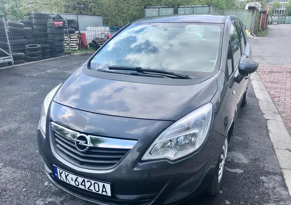 zachodniopomorskie Opel Meriva cena 17400 przebieg: 138236, rok produkcji 2012 z Kraków